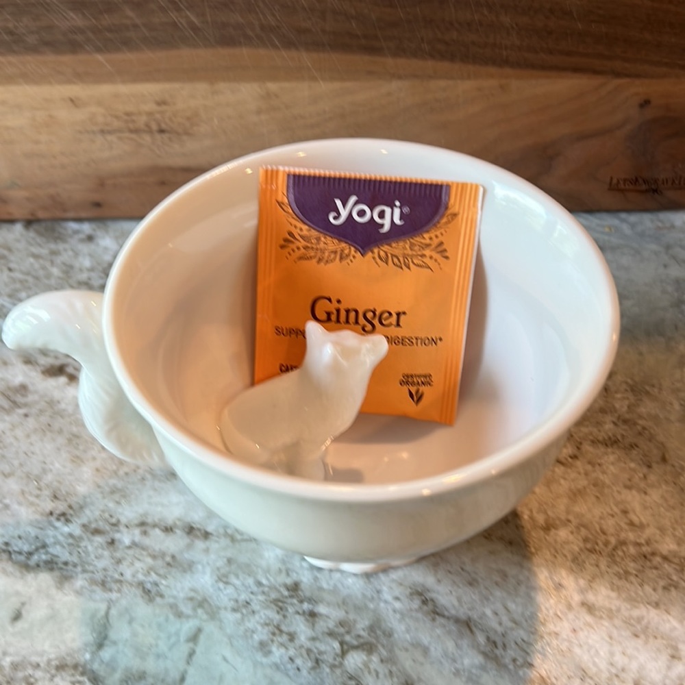 IMM Living , hidden animal fox tea cup